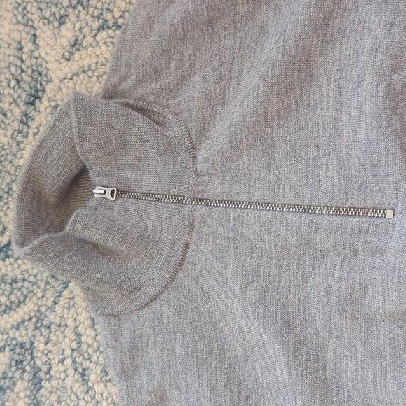 J. Crew Mens Merino Half Zip - Picture 2 of 6